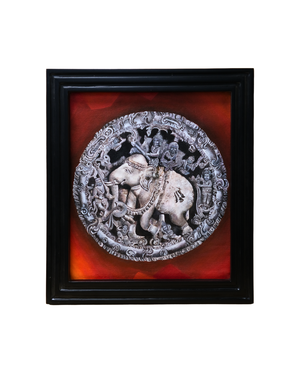 Carved in Stone | Sacred Elephant Temple Relief Artwork