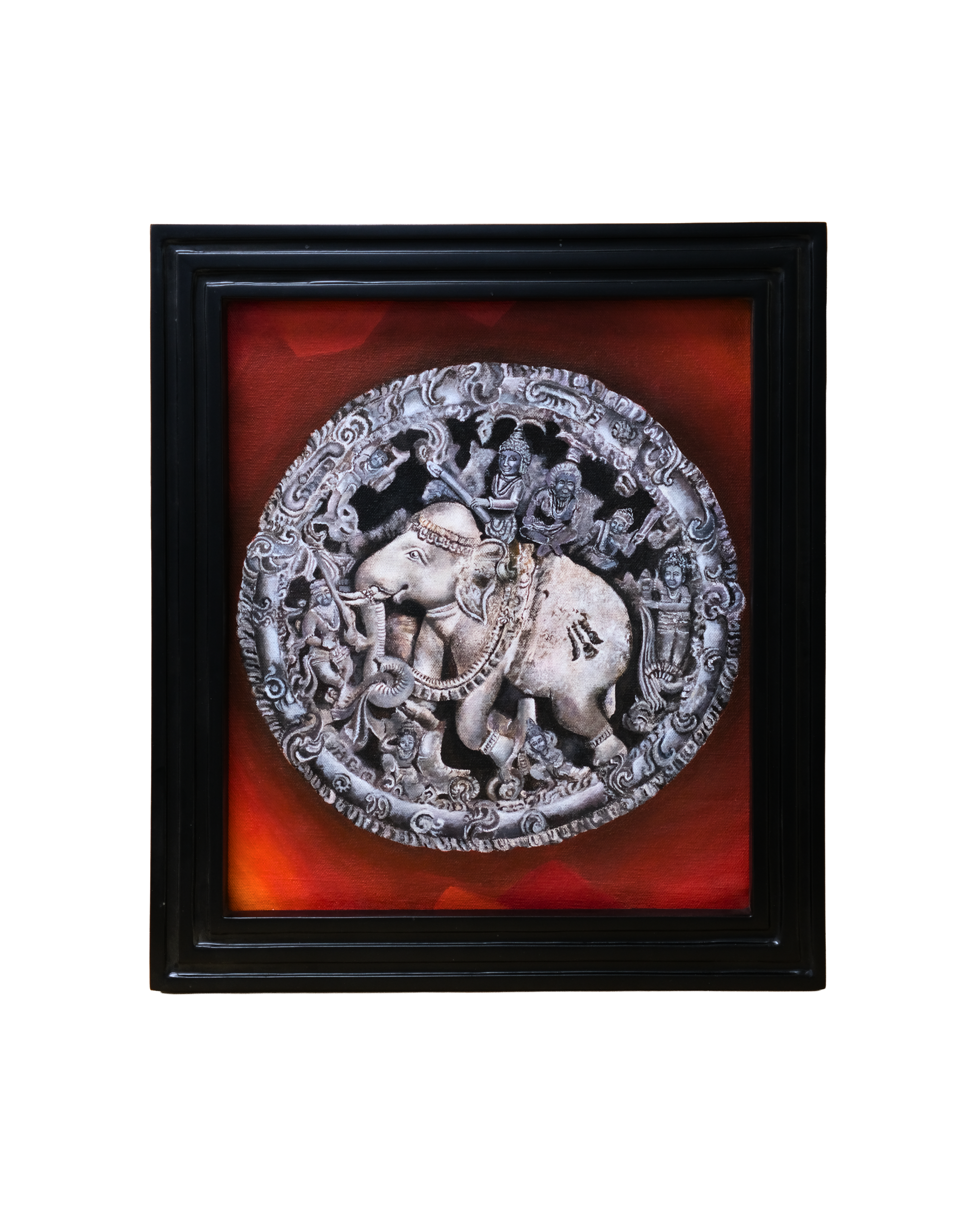 Carved in Stone | Sacred Elephant Temple Relief Artwork