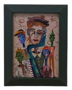 Expressions – Contemporary Figurative Acrylic Painting Set of 5