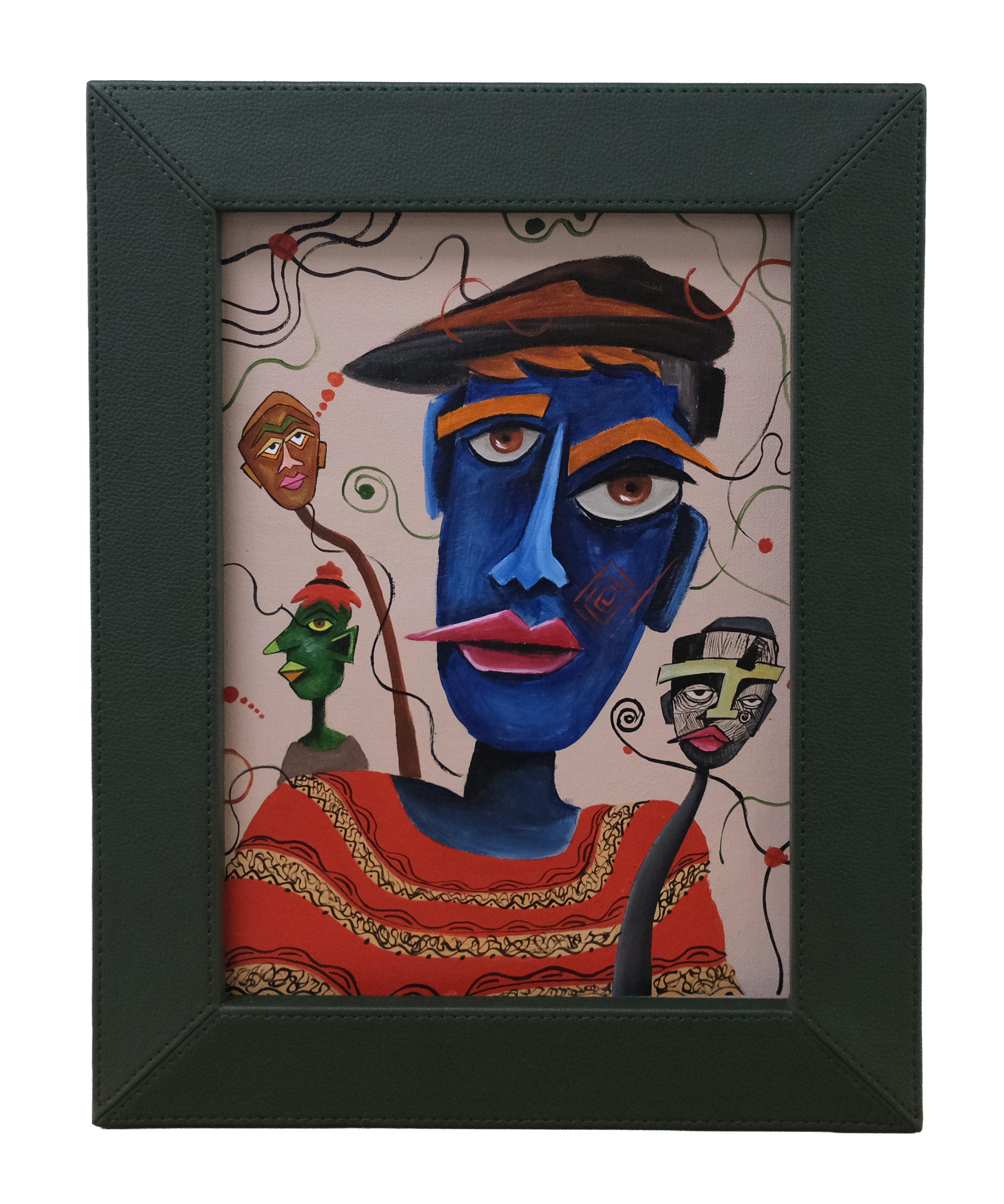 Expressions – Contemporary Figurative Acrylic Painting Set of 5