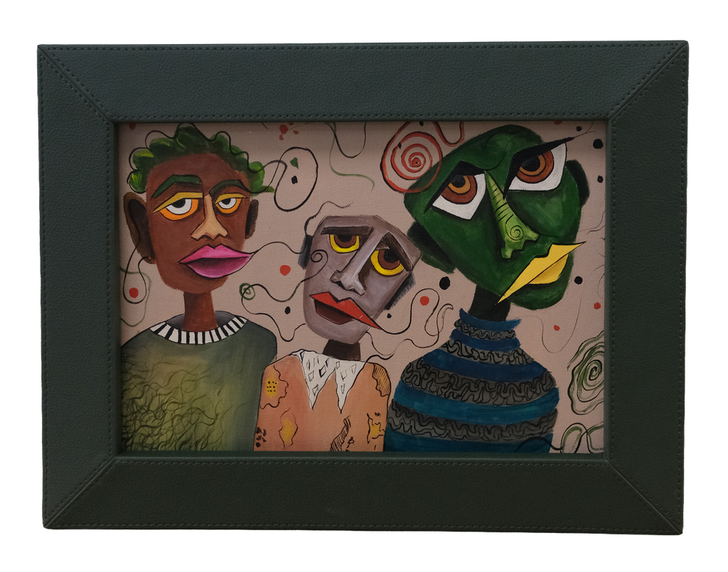 Expressions – Contemporary Figurative Acrylic Painting Set of 5