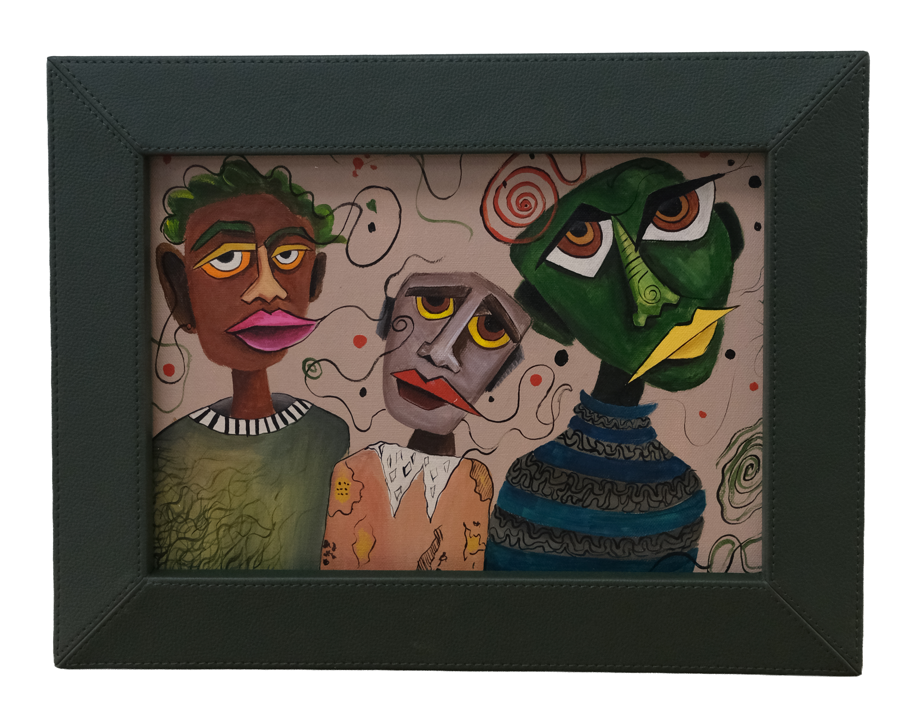Expressions – Contemporary Figurative Acrylic Painting Set of 5