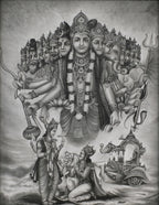 Faces of Vishnu