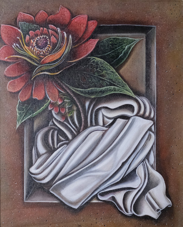 Peony – Red Bloom