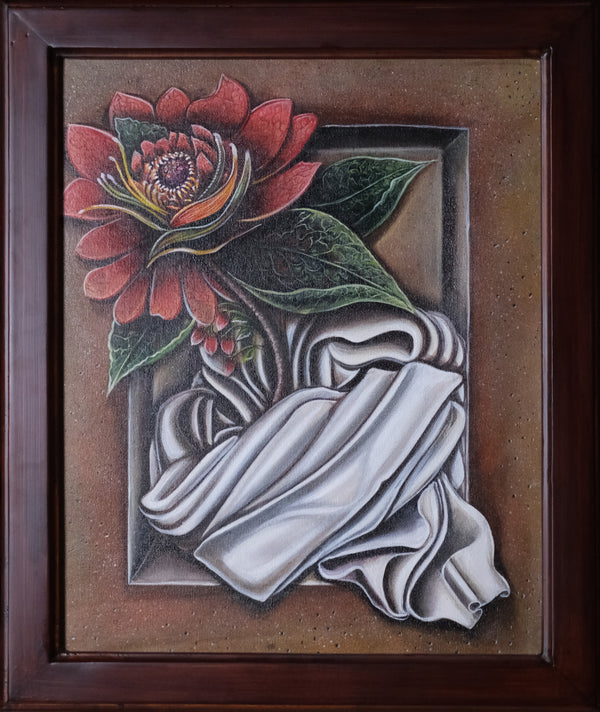 Peony – Red Bloom
