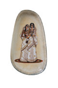 Art Decor | Traditional Indian Women Plate Art