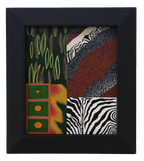 Crossroads – Abstract Geometric Acrylic Painting Set of 5
