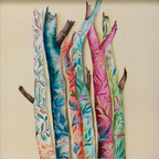 Flora | Botanical Branches Acrylic Painting